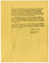 Letter to Elizabeth Brewster (p 2/2)
