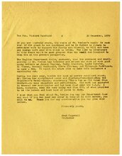 Letter to Richard Hatfield (p 2/2)